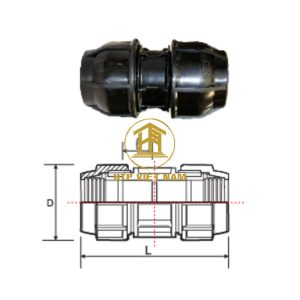 Nối thẳng Thuận Phát HDPE Equal Coupling