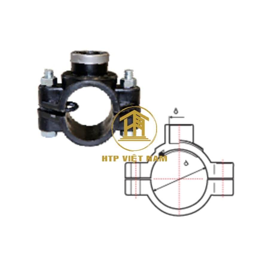 Đai kẹp Thuận Phát HDPE Clamp Saddles