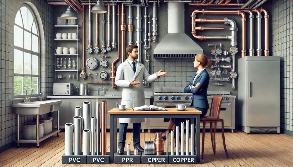 Loại ống nước nào phù hợp cho nhà hàng, khách sạn?