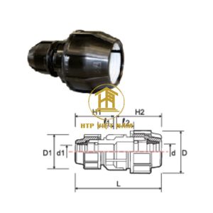 Nối chuyển bậc Thuận Phát HDPE Couping Reduced