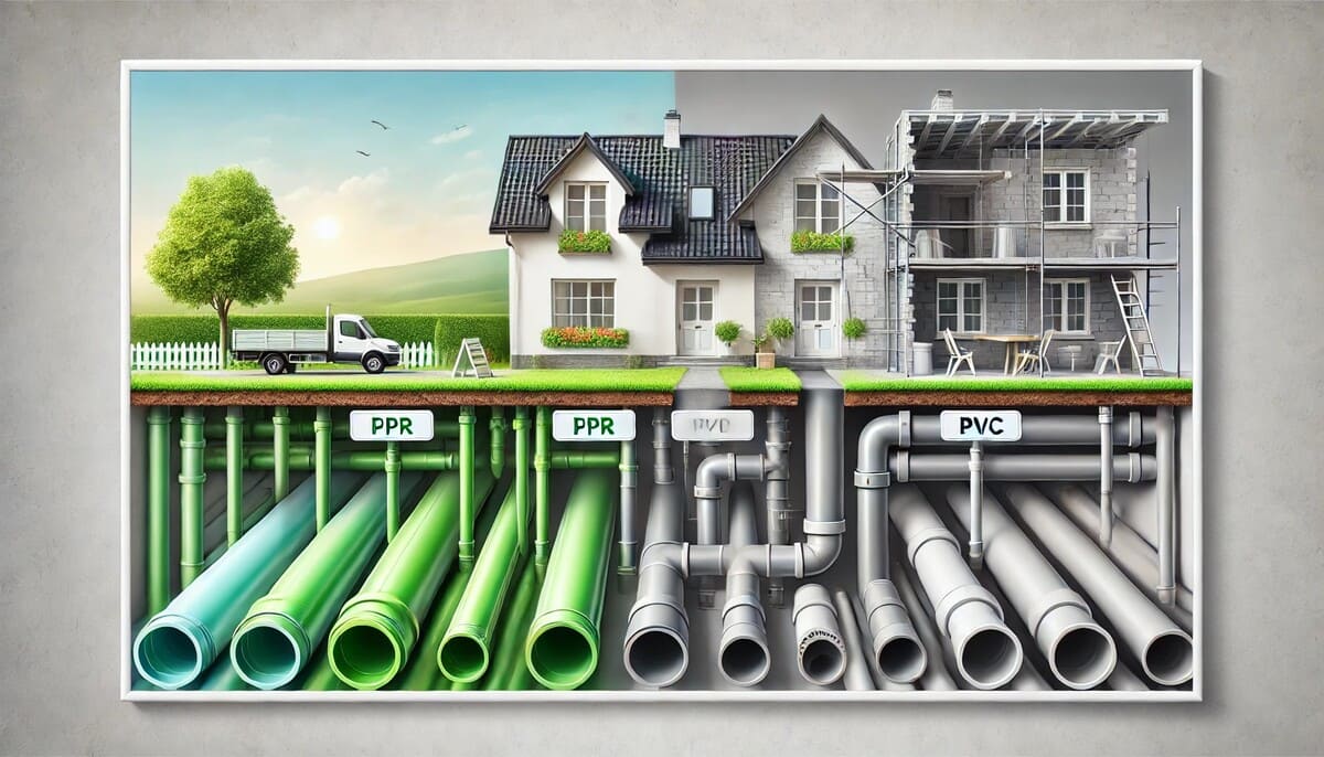 Nên chọn ống nhựa PPR hay PVC cho nhà dân?