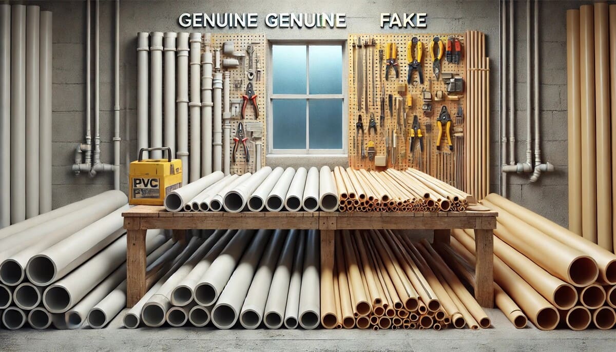 Cách phân biệt ống PVC thật - Giả trên thị trường