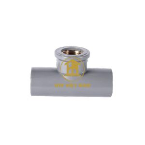 Ba chạc 90° ren trong đồng UPVC Dismy