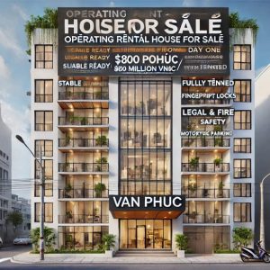 Bán nhà CCMN đang vận hành